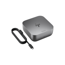 HP Thunderbolt Dock G6 120 Watt Estación de Acoplamiento Thunderbolt 4 con Suministro de Potencia de 100W para Pantallas 5K Ultra HD