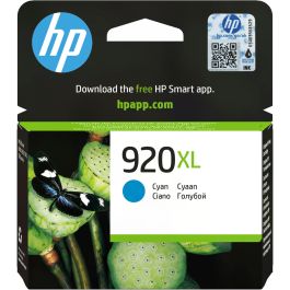 HP CD972AE Cartucho Tinta Original 920XL Cian, Alto Rendimiento, Tinta a base de colorante, 700 páginas Precio: 47.49999958. SKU: S8409669
