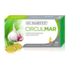MARNYS Circulmar Aceite de Ajo Desodorizado Salud Cardiovascular 60 Perlas Precio: 10.5900003. SKU: B19PVXDP5J