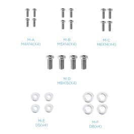 Tooq Soporte Pared TV/Monitor 37"-80" Fijo Negro 45kg Soporte TV para Pantallas de 37 a 80 Pulgadas