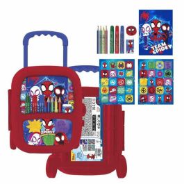 Set papelería coloreable trolley spidey 22.0 x 25.5 x 9.0 cm Set papelería coloreable trolley spidey 22.0 x 25.5 x 9.0 cm