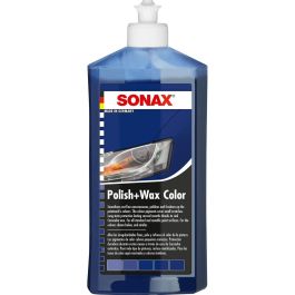 Sonax SX02962000 Pulimento y Cera Azul 500ml para Coches Azules - Restaura Brillo, Intensifica Color y Elimina Arañazos