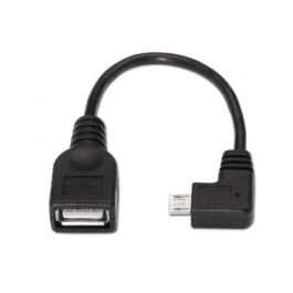 Cable USB 2.0 Aisens A101-0032/ MicroUSB Macho - USB Hembra/ Hasta 2.5W/ 60Mbps/ 15cm/ Negro Precio: 3.88999996. SKU: B1K5Y7D9FW