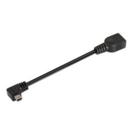 Cable USB 2.0 Aisens A101-0034/ MiniUSB Macho - USB Hembra/ Hasta 2.5W/ 60Mbps/ 15cm/ Negro Precio: 3.95000023. SKU: B12GF955Q6