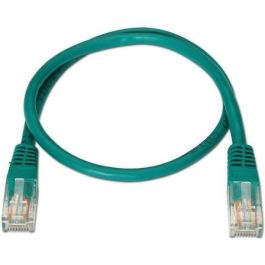 Cable de Red RJ45 UTP Aisens A133-0194 Cat.5e/ 1m/ Verde