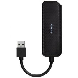 Hub USB Aisens A106-0713 Negro (1 unidad)