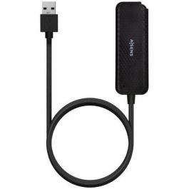 Hub USB Aisens A106-0714 Negro (1 unidad)