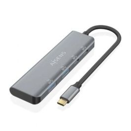 Hub USB Aisens A109-0763 Gris (1 unidad) Precio: 13.95000046. SKU: B12DP8QYE3