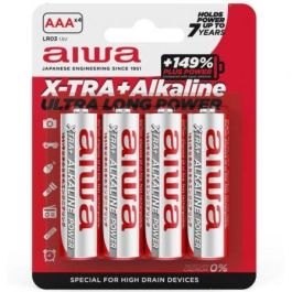 Pack de 4 Pilas AAA Aiwa X-TRA+Alcaline LR03/ 1.5V/ Alcalinas Precio: 4.94999989. SKU: B16BEGP2N7