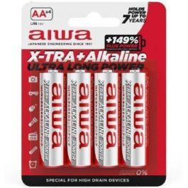 Pack de 4 Pilas AA Aiwa X-TRA+Alcaline LR6/ 1.5V/ Alcalinas Precio: 4.94999989. SKU: B187TFJRN6