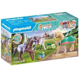 PLAYMOBIL 71356 3 caballos Morgan, Cuarto de Milla y Shagya - Caballos de la Cascada - A partir de 5 años Precio: 34.78999986. SKU: B15E8NXWR6