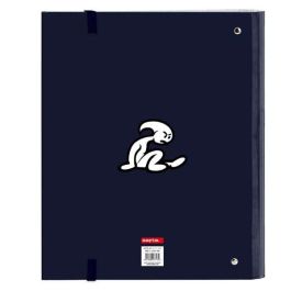 Carpeta de anillas El Niño Kook Azul marino 27 x 32 x 3.5 cm