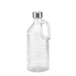 Botella de vidrio con asa de metal 1.1L - La Mediterranea (12 Unidades) Botella de vidrio con asa de metal 1.1L - La Mediterranea (12 Unidades)