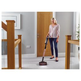 Shark Aspiradora escoba inalámbrica Stratos IZ400EU - Tecnología DuoClean + PowerFins Plus - Iluminación LED