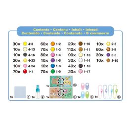 Aquabeads Animal Crossing: New Horizons Kit para crear figuras y llaveros con perlas, set de manualidades para niños +4 años