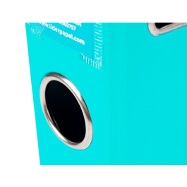 Liderpapel Archivador de Palanca Documenta A4 PVC con Rado, Compresor Metálico y Lomo de 75 mm, Verde Claro