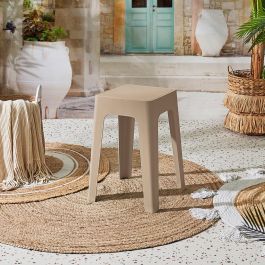 Taburete Apilab. Beige Spectra Home Deco Factory