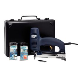 Rapid Grapadora Eléctrica Profesional PRO R553 para Tapicería, Alfombras y Textiles