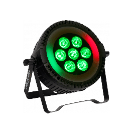 Par Led 7X6W Rgbw + Anillo Led