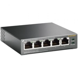 TP-Link TL-SF1005P Switch No Administrado Fast Ethernet 5 Puertos PoE Negro