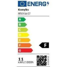 2 bombillas LED - KONYKS - Antalya Easy E27 Dual Pack - Wifi + Bt - 11 W - Colores + Blanco - Compatible con Alexa / Google Home 2 bombillas LED - KONYKS - Antalya Easy E27 Dual Pack - Wifi + Bt - 11 W - Colores + Blanco - Compatible con Alexa / Google Home