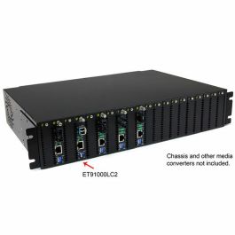 Conversor de RJ45 a Fibra Óptica Startech ET91000LC2