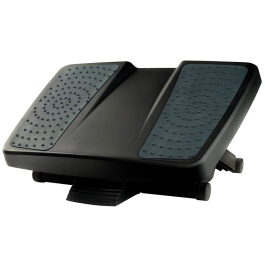 Fellowes Reposapiés Ultimate Serie Professional Ajustable 3 Alturas Negro 100x388x338 mm