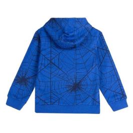 Sudadera con capucha cotton brushed spiderman 5 años
