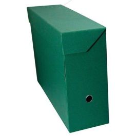 Mariola Caja de Transferencia A4, Cartón Forrado con Tela Geltex, Verde, Solapa Abatible, Índice en la Tapa Interior, Lomo 11cm Precio: 6.50000021. SKU: B1HKJLAEEB