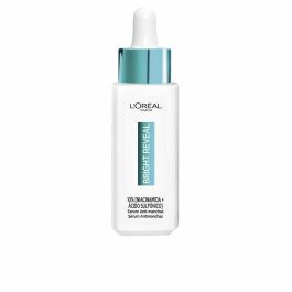 L'Oréal Paris BRIGHT REVEAL Sérum Anti-Manchas Oscuras con 10% Niacinamida y Amino-sulfónico, Reduce Marcas Post-Acné Solares Edad, 30 ml Precio: 25.4999998. SKU: B1ADAESS4R