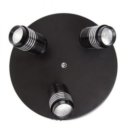 Aplique LED 27W 2.430Lm 6000ºK Arianna 40.000H [HO-3X9COB-WALLLIGHT-B-CW]