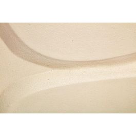 DKD Home Decor Cuadro Abstracto Lienzo PS Beige Marron 50 x 70 x 4.5 cm (2 Unidades)