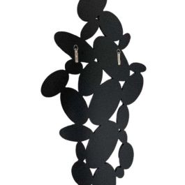 DKD Home Decor Espejo Moderno de Pared de 120 cm Alto x 60 cm Ancho, Marco de Cristal, Madera y Metal