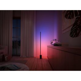 Philips 915005987201 Hue Gradient Signe Stehleuchte, Lámpara de Pie LED, Regulable, Color y Blanco, 2550 lm, Negra