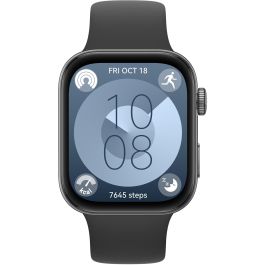 HUAWEI WATCH FIT 3 Smartwatch AMOLED 1.82" negro con GPS, Wifi, Monitor de Frecuencia Cardíaca y Oxígeno en Sangre