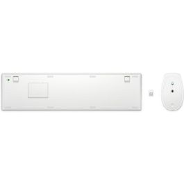 HP Combo Teclado y Ratón Inalámbrico 650 Blanco – Cómodo, Productivo y Personalizable para trabajar más rápido