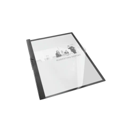 Dosier Clip Esselte Pvc Clip File A4 Pinza Metal 30H Negro Vivida (Set de 25)