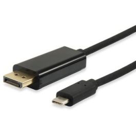 EQUIP Adaptador USB-C a DisplayPort 4K60Hz 1.8m Macho a Macho Negro