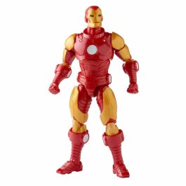 Hasbro Figura Marvel Legends Iron Man - Figura articulada de PVC 15 cm con cabeza y manos opcionales Hasbro Figura Marvel Legends Iron Man - Figura articulada de PVC 15 cm con cabeza y manos opcionales