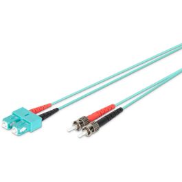 DIGITUS LWL Patchkabel ST -> SC 1.00m Multimode Duplex OM3