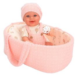 Muñecas Arias 50889 Muñeca Bebé Elegance Gadi 33cm Cuerpo Vinyl con Capazo, Chupete y Vestido de Lana Rosa Precio: 40.49999954. SKU: B1E3S62G7Y