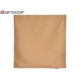 Funda Cojin Cremallera 60X60 Beige Giftdecor (24 Unidades) Funda Cojin Cremallera 60X60 Beige Giftdecor (24 Unidades)