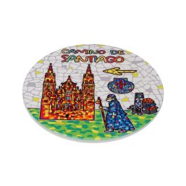 Salvamantel Santiago Compostela 20x20 cm - Versa (4 Unidades)