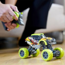 Exost X-CRAWLER Coche 4x4 a Control Remoto Todo Terreno con Suspensiones Delantera y Trasera, 2.4 Ghz, 7 km/h, Recargable USB, +5 Años