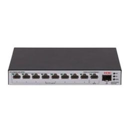 H3C Switch Gestionado S1600V2-10P-HPWR L2, 9 Puertos Gigabit Ethernet, 8 Puertos PoE+, Capacidad PoE 125W, Montaje en Rack, Número de artículo 9801A67W Precio: 94.50000054. SKU: B1ESR642XJ