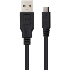 NANO CABLE 10.01.0501 Cable USB 2.0 A Macho a Micro USB B Macho 1.8M Negro