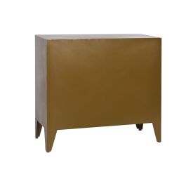 Cajonera Loft DKD Home Decor Dorado 34 x 70 x 78 cm