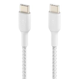 Cable USB-C a USB-C Belkin CAB004BT2MWH Blanco 2 m