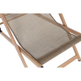 Tumbona Terraza Y Jardin DKD Home Decor Natural 111.5 x 102 x 61 cm (2 Unidades) Tumbona Terraza Y Jardin DKD Home Decor Natural 111.5 x 102 x 61 cm (2 Unidades)