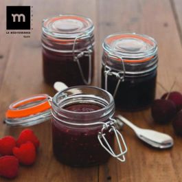 La Mediterranea Tarro Hermético de Vidrio con Cierre Clip, 100 ml (48 Unidades) La Mediterranea Tarro Hermético de Vidrio con Cierre Clip, 100 ml (48 Unidades)